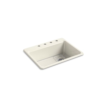 Kohler Riverby Single Basin Top Mount Sink 8668-4A1-96